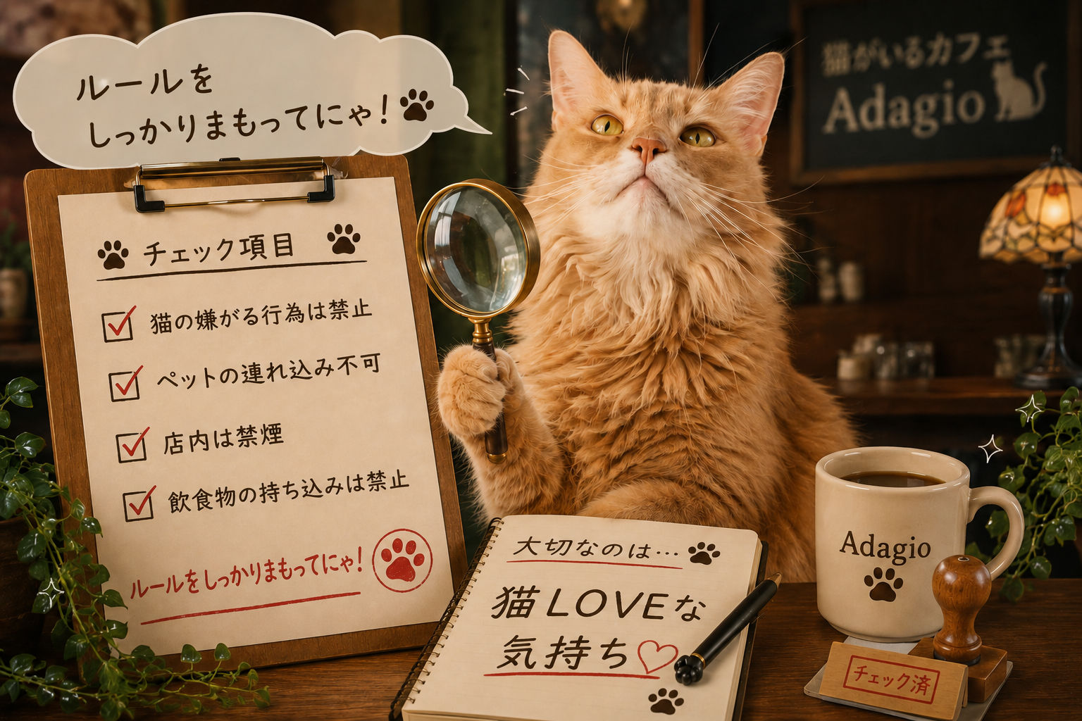 ルールをしっかり守るラヴェルくん